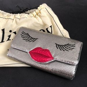 Felix Rey Silver Face Clutch
